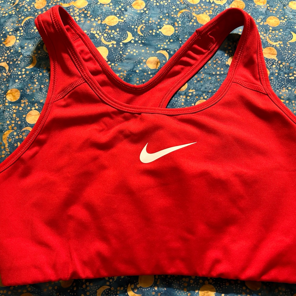 Nike Red Activewear Top